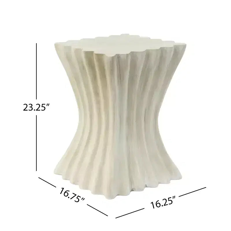 Table d'appoint ondulée archaïque – ModernLuxe