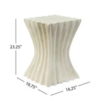 Table d'appoint ondulée archaïque – ModernLuxe
