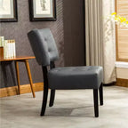 Fauteuil d'appoint capitonné Roundhill Furniture avec assise surdimensionnée