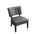 Fauteuil d'appoint capitonné Roundhill Furniture avec assise surdimensionnée