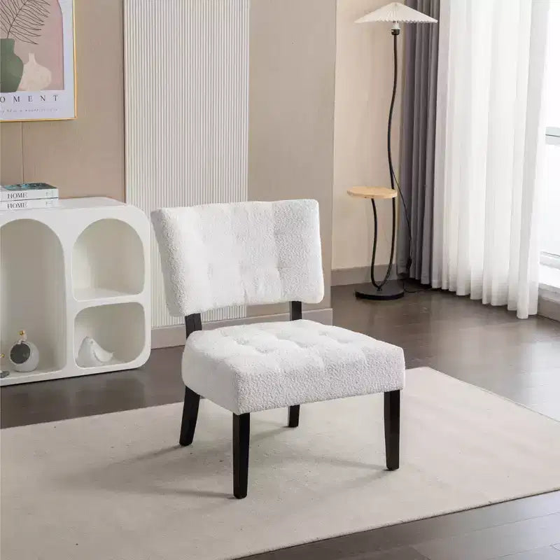 Fauteuil d'appoint capitonné Roundhill Furniture avec assise surdimensionnée