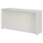Console d'entrée minimaliste au design ondulé unique, table console moderne de 151,6 cm pour salon, couloir, hall d'entrée et chambre à coucher