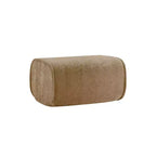 TUYOHW Pouf modulaire moderne 30L avec mousse haute résilience, repose-pieds ottoman en velours de luxe pour salon et chambre à coucher