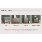 Commode à 6 tiroirs Kieran Child Craft pour chambre de bébé ou d'enfant, grand espace de rangement, kit anti-basculement inclus pour éviter le basculement, non toxique, finition sécuritaire pour bébé