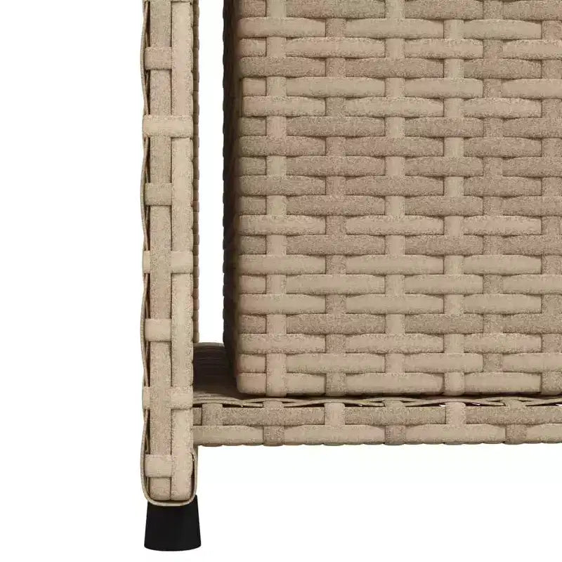 vidaXL Armoire de rangement de terrasse Organisateur d'outils Meuble d'extérieur en résine tressée