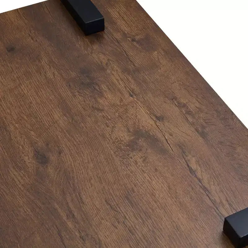 Table basse moderne MAYEERTY avec structure tenon-mortaise pour petit salon, appartement