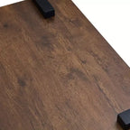 Table basse moderne MAYEERTY avec structure tenon-mortaise pour petit salon, appartement