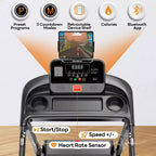 7.5MPH Treadmill for Home Use, Folding Incline Treadmill with APP Control, 300lbs Capacity treadmill, 2.5HP Brushless Motor, Home & Office