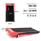 DeerRun Édition Q2 Tapis de course intelligent incliné à 7 % pour la maison et la course légère, cadeau de Saint-Valentin