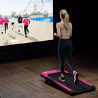 DeerRun Édition Q2 Tapis de course intelligent incliné à 7 % pour la maison et la course légère, cadeau de Saint-Valentin