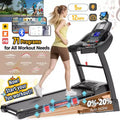 Treadmill Clearance: 5HP Folding Treadmill for Home, 20 Level Auto Incline, 71 Programs, Free Courses, 300 lbs Capacity, Jogging walking machine