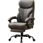 Ergonomic Office Chair,PU Gaming Chair,Adjustable Height 90 to 135 Degree Reclining, Backrest 360 Degree Swivel Wheels,350 Lbs Capacity for Office