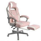 Big and Tall Gaming Chair with Footrest, High-Back Ergonomic Office Computer Chair Recliner for Adults 22D x 27W x 50H Inches