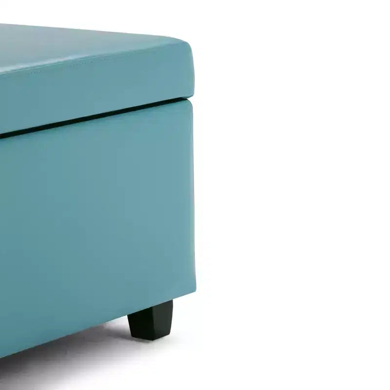 Okak 48IN Wide Storage Ottoman with Padding Seat, End Of Bed Storage Bench with Ample Storage, Ottoman Foot Rest for Living Room