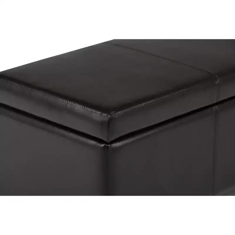 Okak 48IN Wide Storage Ottoman with Padding Seat, End Of Bed Storage Bench with Ample Storage, Ottoman Foot Rest for Living Room