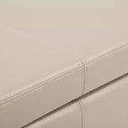 Okak 48IN Wide Storage Ottoman with Padding Seat, End Of Bed Storage Bench with Ample Storage, Ottoman Foot Rest for Living Room