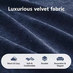 Canapé sans osselets en U Clihome, Design touffu, Éponge haute densité 32D, Base antidérapante, Combinaison libre, Ottomane mobile pour bureau et salle de cinéma maison