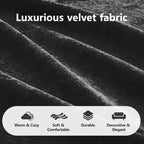 Canapé sans osselets en U Clihome, Design touffu, Éponge haute densité 32D, Base antidérapante, Combinaison libre, Ottomane mobile pour bureau et salle de cinéma maison