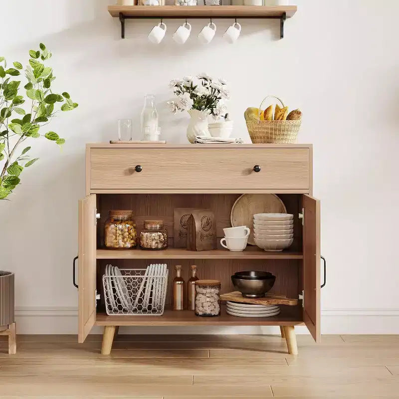 Meuble de rangement Acekool pour téléviseur, console média pour le salon ou le bureau