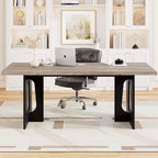 71 Table de salle à manger longue pour 6 à 10 personnes - Table de cuisine avec plateau extra-épaissi et pieds de base robustes, table de dîner rectangulaire moderne