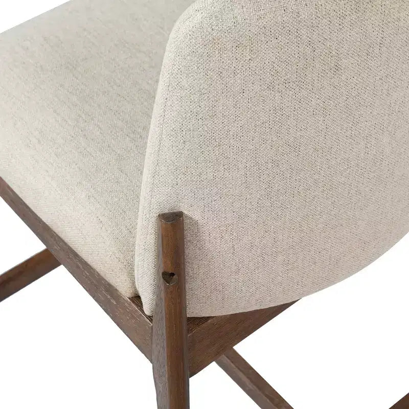 Tabourets de comptoir rembourrés Christopher Knight Home Patricia Farmhouse en bois d'hévéa avec dossier incurvé (lot de 2)