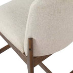 Tabourets de comptoir rembourrés Christopher Knight Home Patricia Farmhouse en bois d'hévéa avec dossier incurvé (lot de 2)
