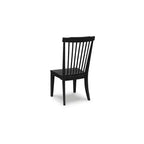 Signature Design by Ashley Chadworth – Chaises de salle à manger, lot de 2, noir, dossier à barreaux en bois