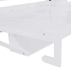 Lit escamotable moderne Luxystar Queen Size avec vérin hydraulique et bureau