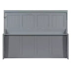 Lit escamotable moderne Luxystar Queen Size avec vérin hydraulique et bureau