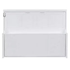 Lit escamotable moderne Luxystar Queen Size avec vérin hydraulique et bureau