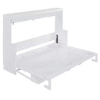 Lit escamotable moderne Luxystar Queen Size avec vérin hydraulique et bureau
