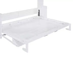 Lit escamotable moderne Luxystar Queen Size avec vérin hydraulique et bureau