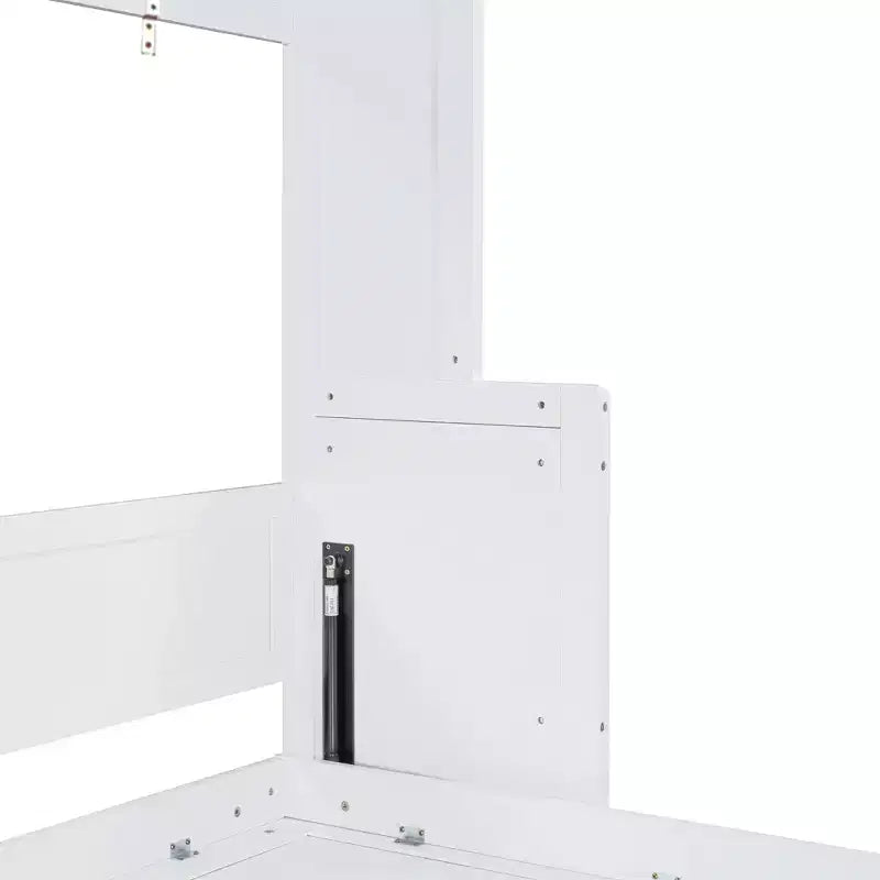 Lit escamotable moderne Luxystar Queen Size avec vérin hydraulique et bureau