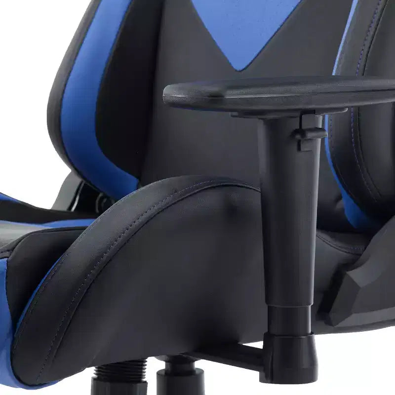 TUYOHW Adjustable Ergonomics Gaming Chair,360 Swivel Office Chairs with Head&Lumbar Pillow,90-150 Reclining Chair for Office&Home,250lbs Max,Blue