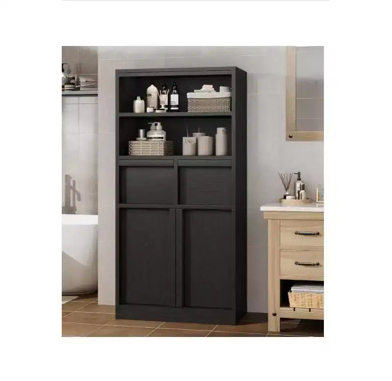 PB Bathroom Vanity with Wooden Handles,