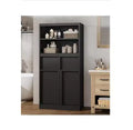 PB Bathroom Vanity with Wooden Handles,