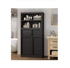 PB Bathroom Vanity with Wooden Handles,