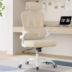 TUYOHW Ergonomic Mesh Office Chair with Adjustable Lumbar Support,Headrest & Flip-Up Armrests,Home Office Desk Chair for Study,Gaming Room