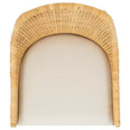 Chaise de salle à manger Altha W - DCH6506 - Blanc/Naturel - Safavieh
