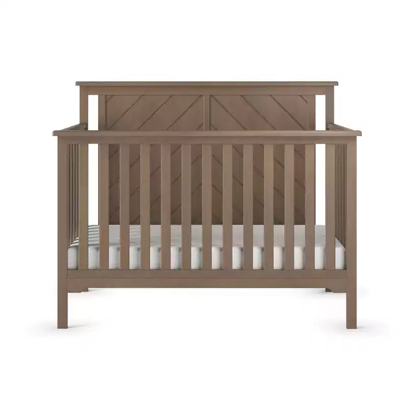 Ensemble de chambre de bébé 2 pièces Child Craft Hampton comprenant un lit de bébé convertible 4-en-1 à sommet plat et une table à langer