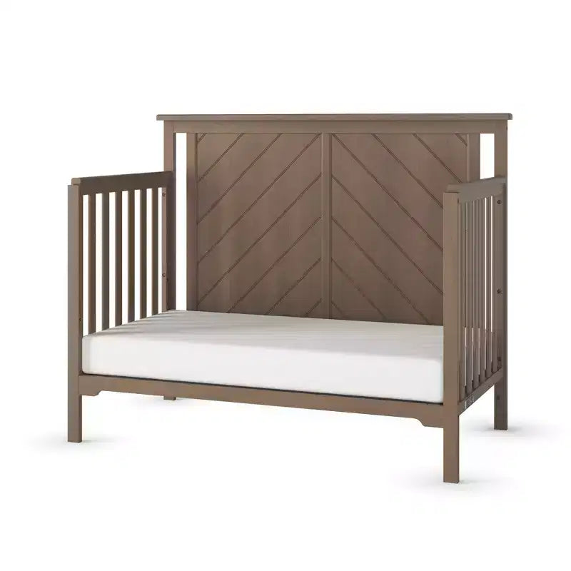 Ensemble de chambre de bébé 2 pièces Child Craft Hampton comprenant un lit de bébé convertible 4-en-1 à sommet plat et une table à langer