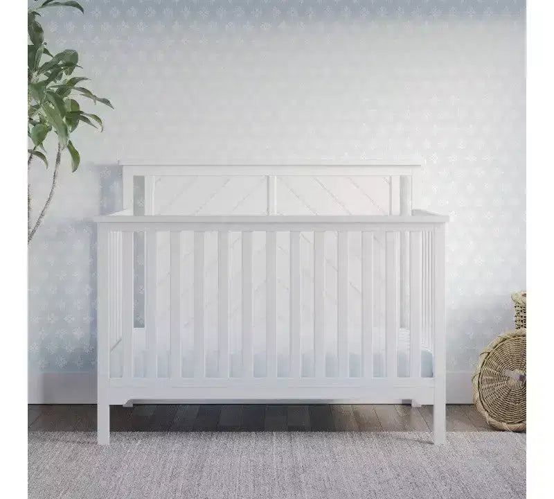 Ensemble de chambre de bébé 2 pièces Child Craft Hampton comprenant un lit de bébé convertible 4-en-1 à sommet plat et une table à langer