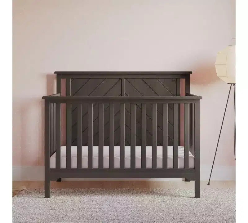 Ensemble de chambre de bébé 2 pièces Child Craft Hampton comprenant un lit de bébé convertible 4-en-1 à sommet plat et une table à langer