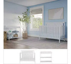 Ensemble de chambre de bébé 2 pièces Child Craft Hampton comprenant un lit de bébé convertible 4-en-1 à sommet plat et une table à langer