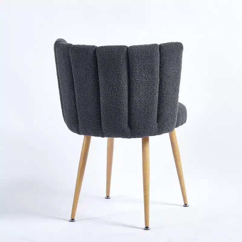 Lot de 2 chaises de salle à manger rembourrées, chaises d'appoint ergonomiques avec pieds en métal pour salon et salle à manger