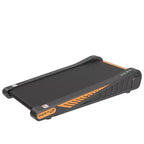 Tapis de course Walking Pad Whisen sous le bureau, appareil d'exercice à domicile avec inclinaison pour petit espace - Noir