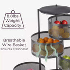 5 Tier Circle Storage