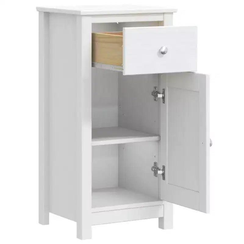 vidaXL Meuble de Salle de Bain Meuble bas pour Salon BERG Bois de Pin Massif