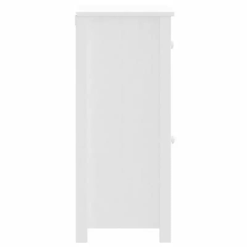 vidaXL Meuble de Salle de Bain Meuble bas pour Salon BERG Bois de Pin Massif