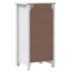 vidaXL Meuble de Salle de Bain Meuble bas pour Salon BERG Bois de Pin Massif